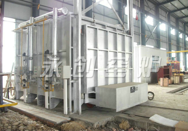 10m3臺(tái)車式燃?xì)馔嘶馉t